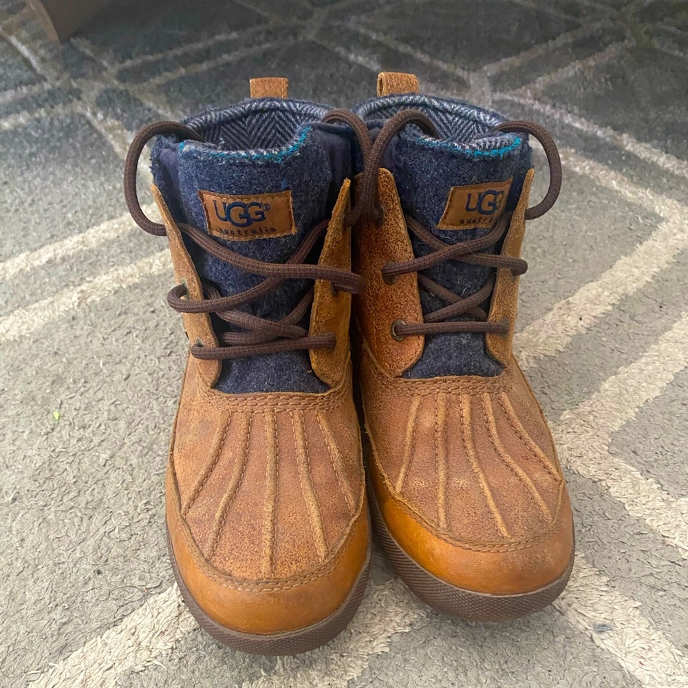 UGG Lina Wool Chestnut Duck Boots